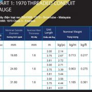 Ong thep luon day dien BS4568- Smartube - B